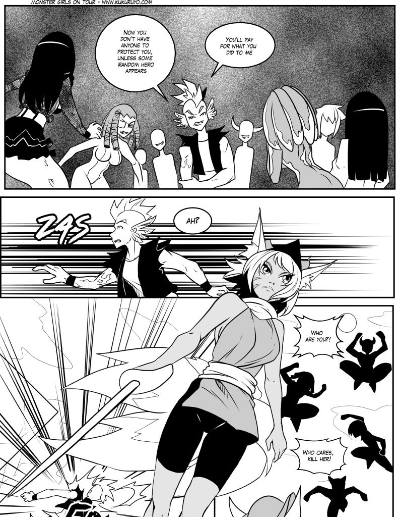 Monster girls on tour - Episode 188, Page 1: Page 188